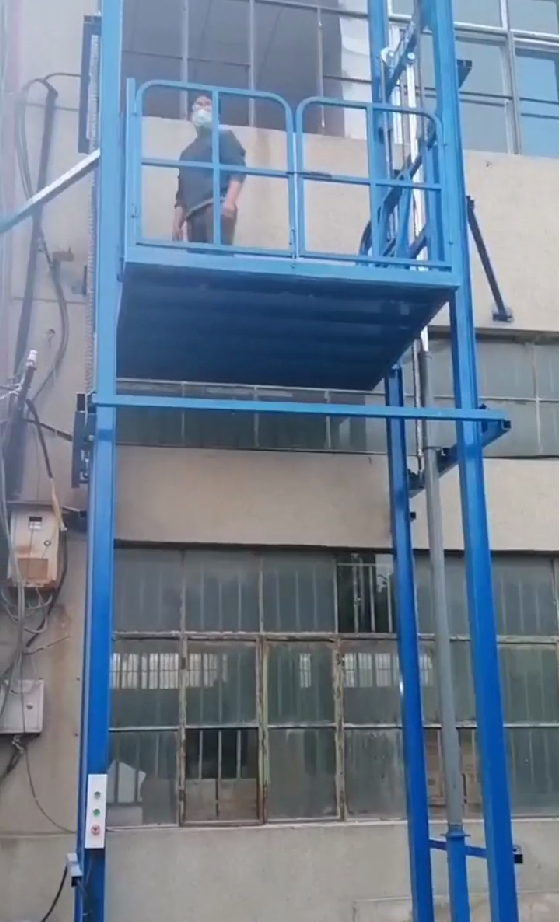 濟南室外導軌式升降機